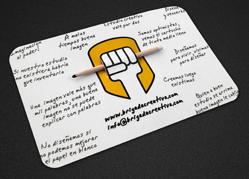 unique business card