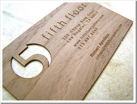 unique business card