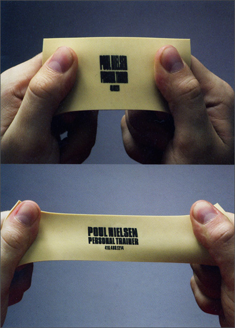 unique business card