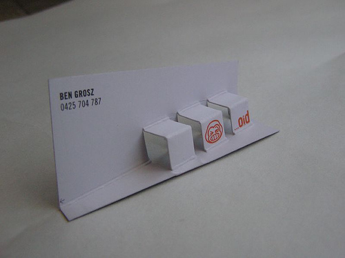 unique business card