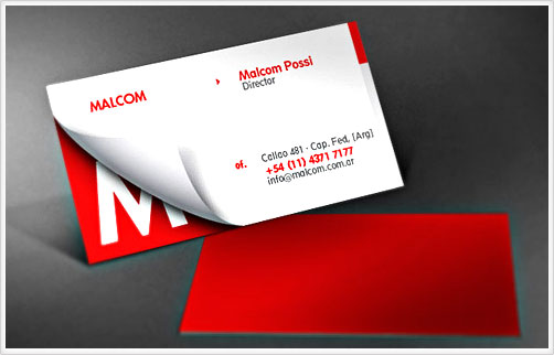 unique business card