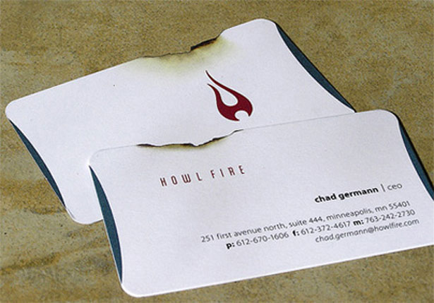 unique business card