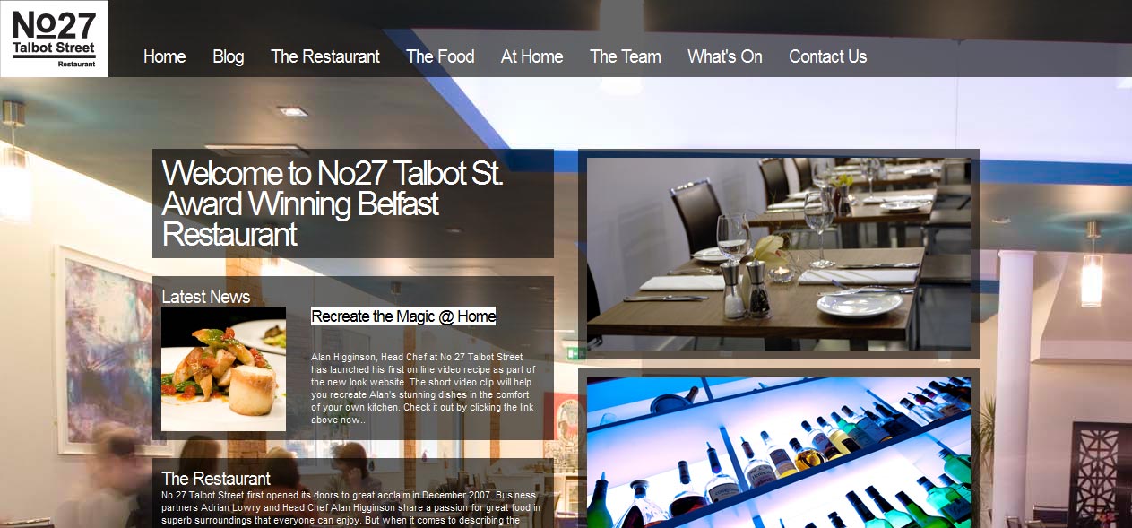 No 27 Talbot Street Restaurant